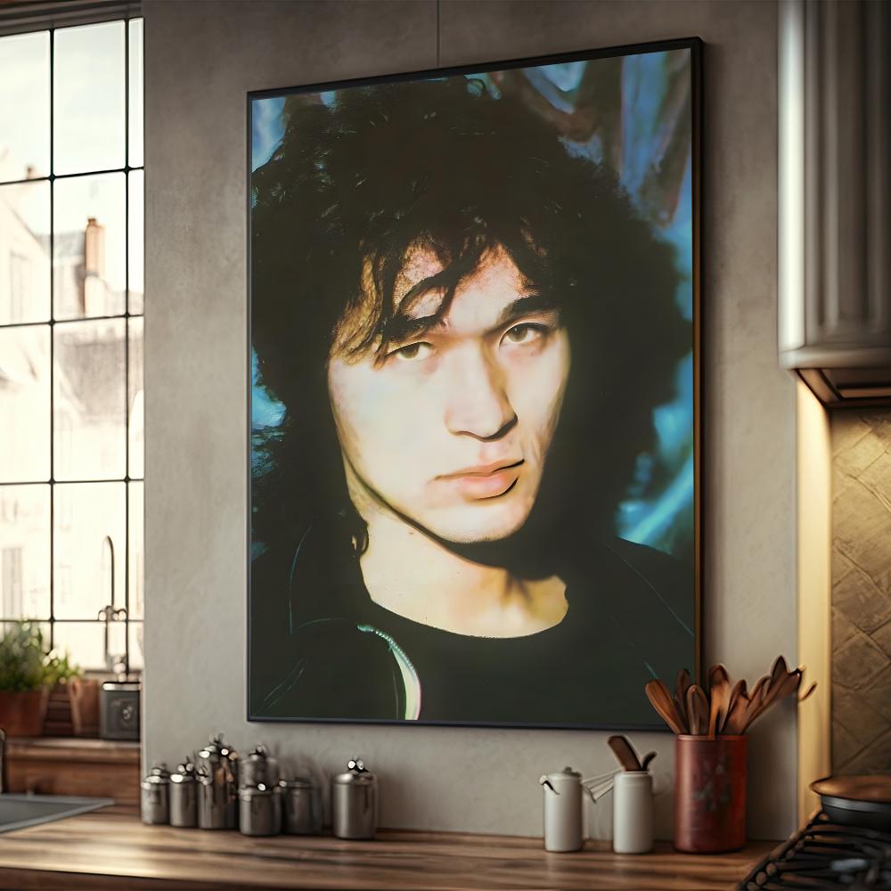 Виктор Цой Ретро Плакат Хорошее Качество Крафт Бумага Печать Винтаж Дом Комната Кафе Бар Искусство Декор Стены Эстетическая Живопись