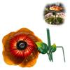 Plant Shade Umbrella Flower Flower Outdoor Sunshade Pot Umbrella Metal Parasol for Potted