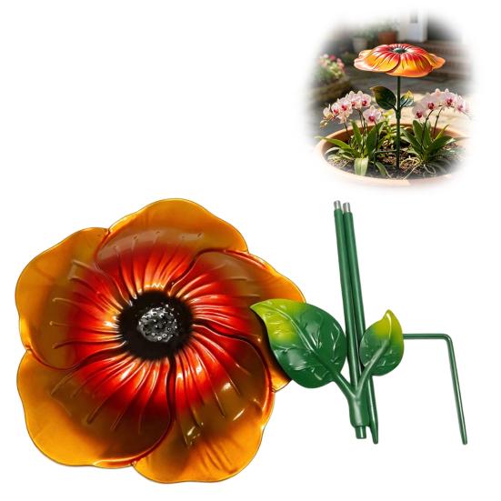 Plant Shade Umbrella Flower Flower Outdoor Sunshade Pot Umbrella Metal Parasol for Potted
