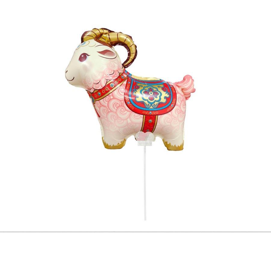 20 sets of new children's festival June 1st cartoon animal clip-on balloons, horse-year god of wealth clip-on balloons and toy balloons.