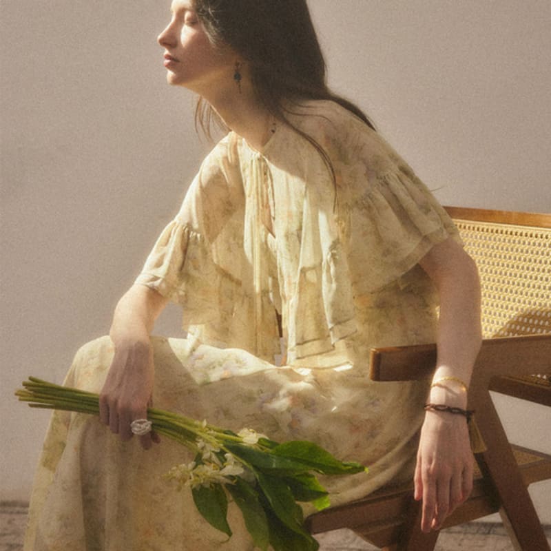 С тех пор Шифоновая накидка Everbloom