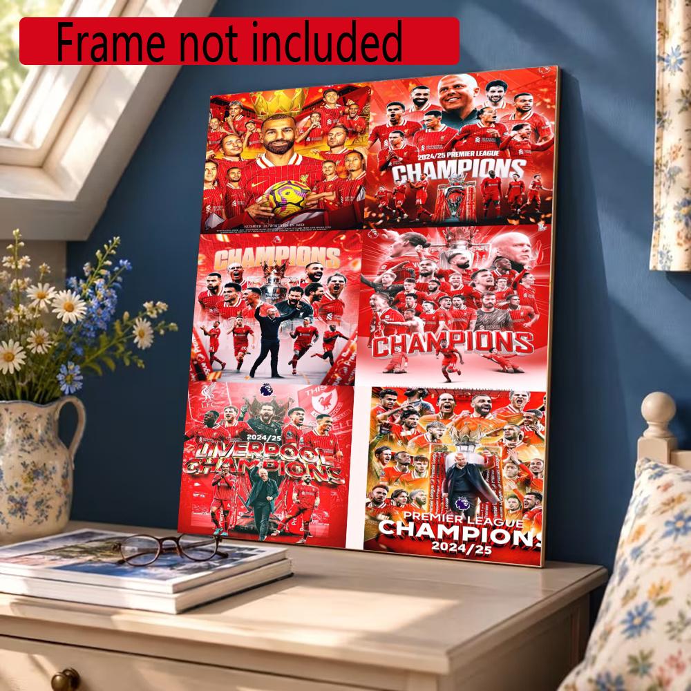 Liverpool 5D Diy Diamond Painting Round Diamond Mosaic Suitable For Beginners Diamond Painting Rhinestones Gift Frameless