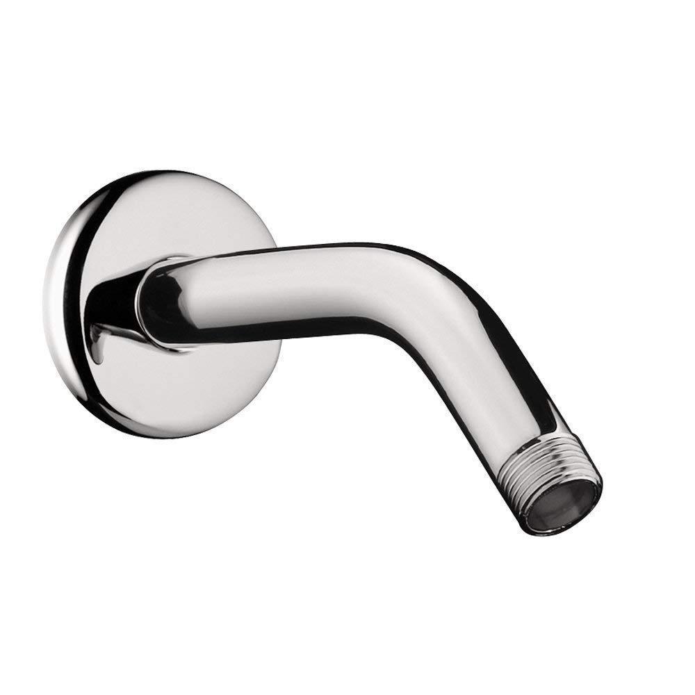 Stainless Steel Shower Head Silver Arm Bracket New Shower Arm Bathroom Home Accessories