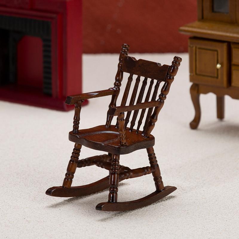 Деревянный кукольный домик Миниатюрный набор мебели для декора гостиной и спальни