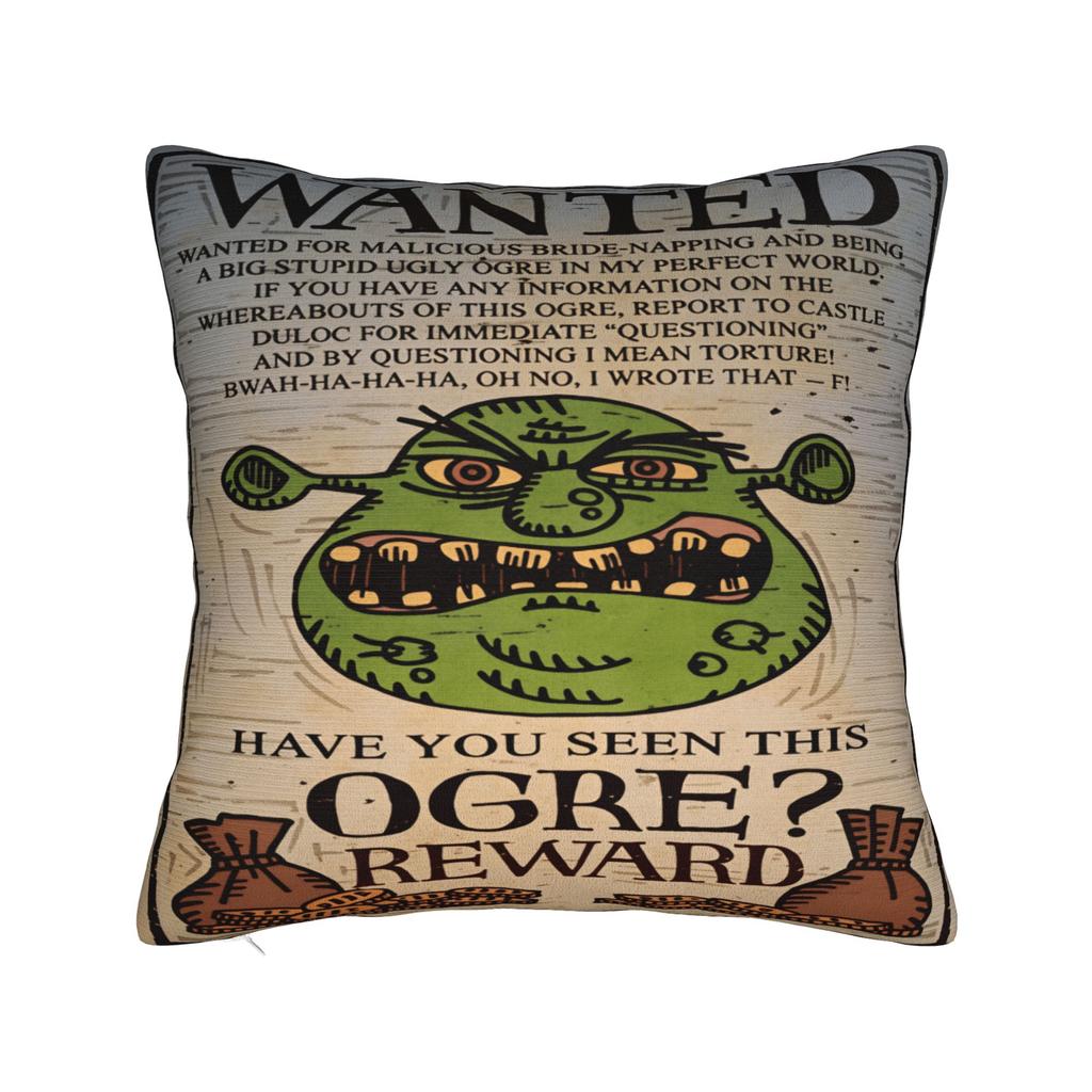 Наволочка с шуткой Шрека Наволочка для подушки на заказ Новинка Чехол для подушки для дивана спальни Домашний декор