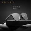 VEITHDIA Unisex Sunglasses Polarized Photochromic Lens Vintage Sun Glasses For Men/Women V8510