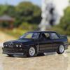 Retro Classic BMW 1987 M3 Coupe 5 Inch Metal Car Simulation Diecast & Toy Vehicle RMZ City 1:36 Alloy Model Gifts For Children