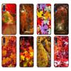 Black Tpu Case For Samsung Galaxy A50 50S A30S A10 A01 A11 A21S A31 A41 A51 A71 M21 M30S S10 LITE Cover Falling Autumn Leaves