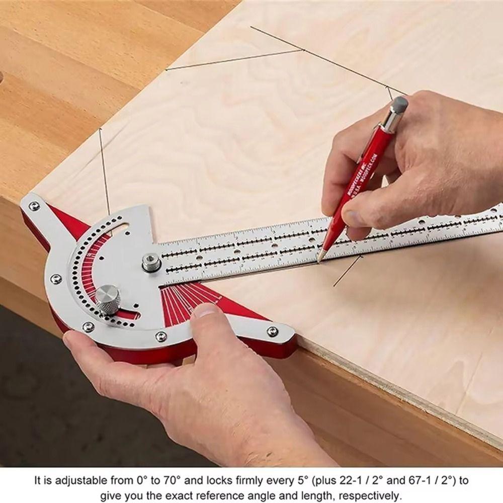 0-70° Регулируемый угломер T-типа Цифровой угломер Столярные линейки Столярные линейки