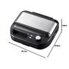 Official Vitantonio Waffle & Hot Sandwich Baker (VWH-500-K) [The All-You-Need Waffle & Hot Sandwich Baker] Electric Waffle Maker/Sandwich Maker (Black