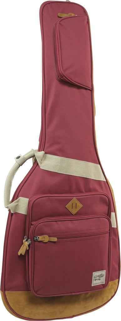 Ibanez IGB541-WR Electric Guitar Bag with Protective Cushion, Designed for "Character and Playfulness" (Wine Red)