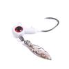 Premium Barbed Fishing Hooks Soft Lure Hooks With Metal Spinner Slice  Hook 3.5g 1.75g