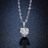 Love Zircon Pendant Necklace Women's Light Luxury Fashion High Sense Temperament Versatile Collarbone Chain