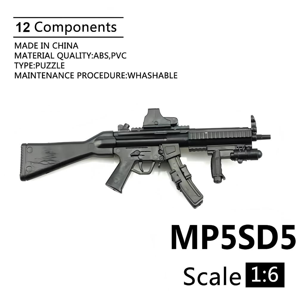 Масштаб 1/6 Военное Оружие Армии США Снайперская Винтовка M82A1 M134 M14 M16 Полицейский Солдат SWAT Фигурка Модель для Сборки Оружие Игрушки