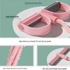 Four-Tube Foot Pedal Resistance Band & Ab Trainer