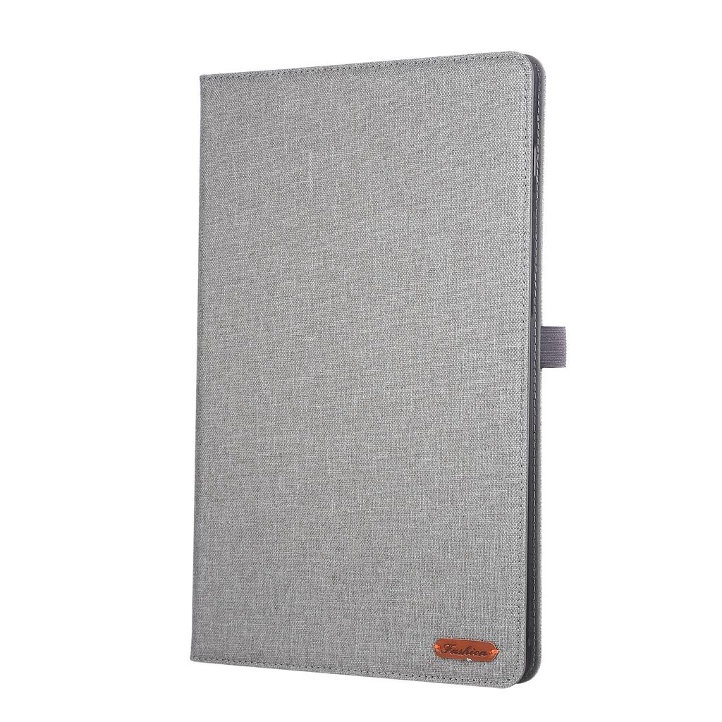 Кожаный чехол-книжка с держателем для карт и тканевой текстурой, подставка для планшета Samsung Galaxy Tab S10 FE+