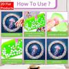 Pearl painting kit DIY jellyfish ocean theme for home or office wall decoration
