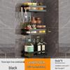 No-Drill Wall-Mounted Kitchen Spice Rack Set