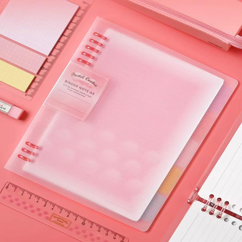 Светлый цвет Дневник Блокнот Обложка PP Записная книжка Канцелярские принадлежности Книга с отрывными листами Школа