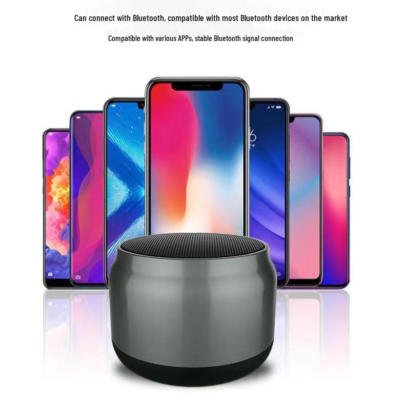 Портативная беспроводная мини-колонка Bluetooth S30 - Для использования на улице и дома с сабвуфером, большой громкостью