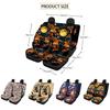 4 шт. чехлы на сиденья автомобиля с изображением черной кошки и тыквы на Хэллоуин, универсальные чехлы на сиденья автомобиля, защитные чехлы на сиденья, комплект прочных чехлов