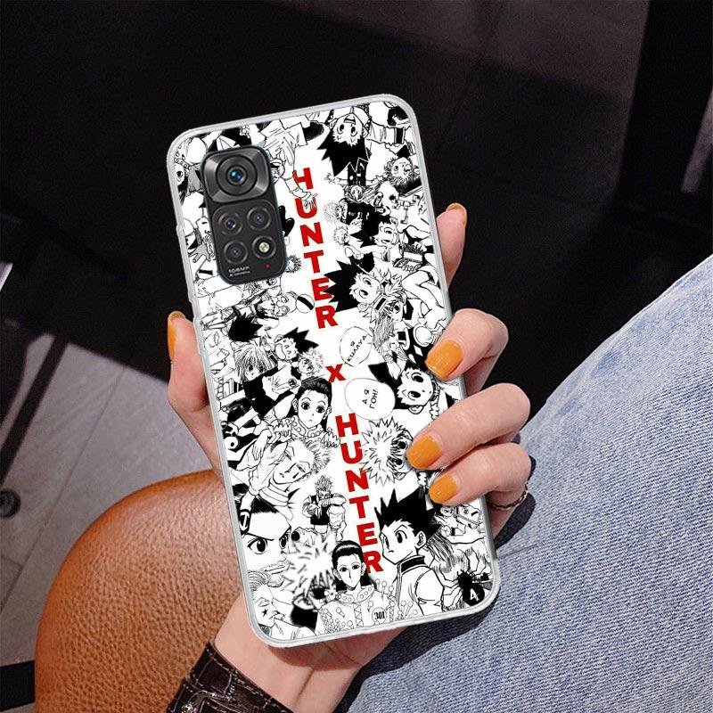 Чехол для телефона с аниме Hunter X для Xiaomi Redmi Note 15 14 13 12S 12 11 Pro Plus 14S 11S 11E 10 10S 11T 5G Персонализированный чехол Redmi N