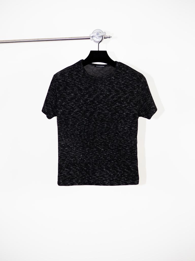 GOZER Slim Knit-Jersey T_Black
