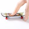 Cartoon Print Tabletop Fidget Toys Creative Stress Relief Funny Plastic Fingerboard Finger Skate Toy
