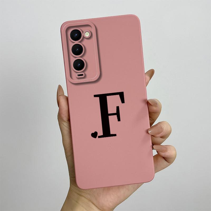 Чехол для Tecno Camon 18 Чехол для телефона Tecno Camon 18P Camon 18T CH6 CH7n Милые Заглавные Буквы Квадратный Силиконовый Ударопрочный Задний Чехол