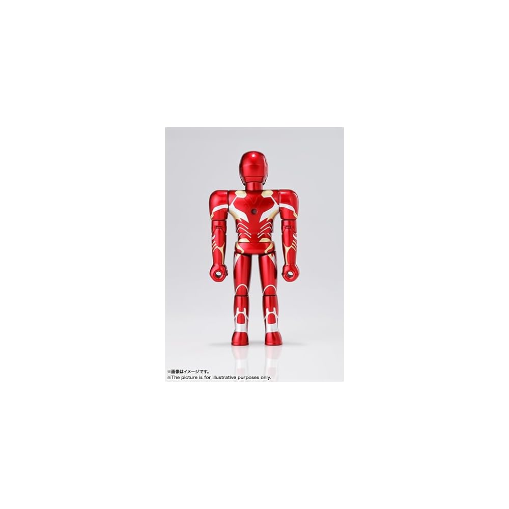 TAMASHII NATIONS Мстители Железный Человек Марк 50 Фигурка 100 мм АБС Окрашенная Сочлененная Коллекционная