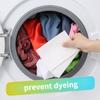 Laundry Detergent Sheets - Anti-Stringing Color Absorbent Sheets Anti-Dyeing Towel Clothes Stringing Mixing Paper