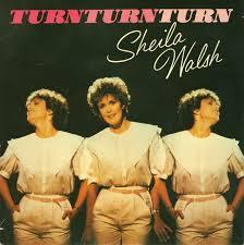 7-дюймовая пластинка SHEILA WALSH Turn Turn Turn DJS5 DJM Records 1983 UK Поп Б/у