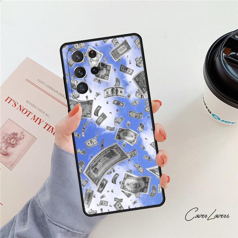 Доллары Деньги чехол для телефона Для Samsung Galaxy S24 S25 S23 S22 Ultra Note 10 20 Plus S20 S21 FE Cover