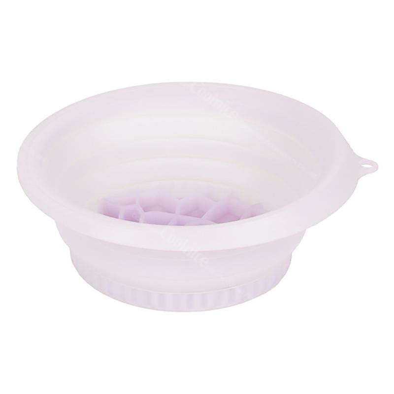 1 Pcs Large Foldable Silicone Bowl For Face Ice Bath And Home Skincare Routine Portable Face Dipping Bowl For Women And Girls