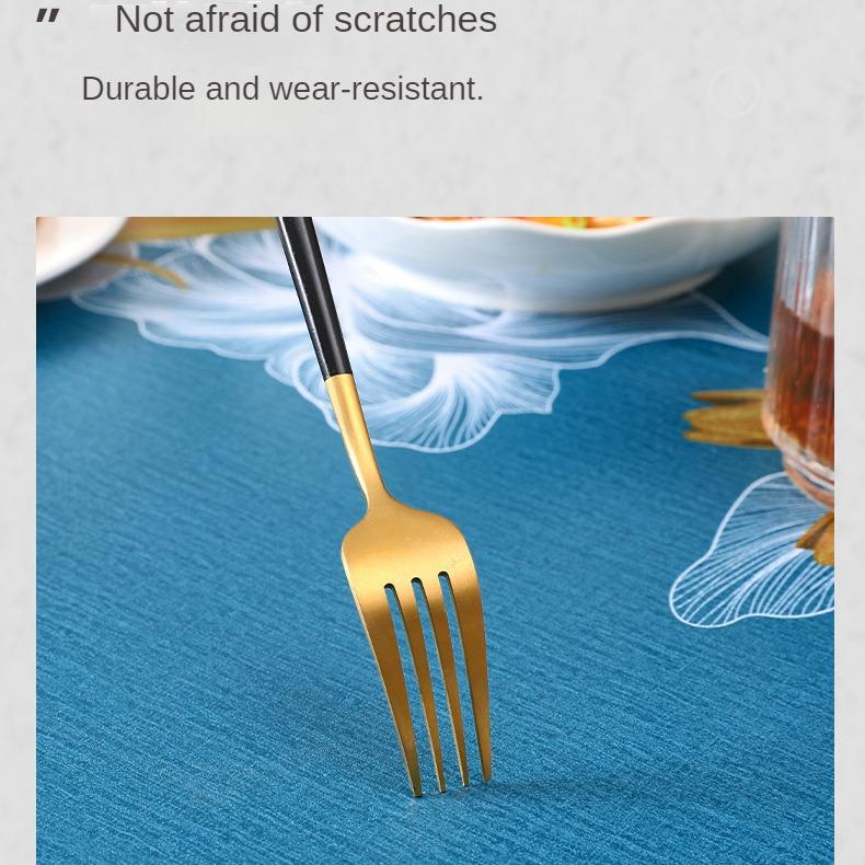 Скатерть в скандинавском стиле, водонепроницаемая и маслостойкая скатерть из ПВХ, прямоугольная скатерть Chazhhuo с простым узором и цветком, уличная походная ткань