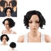 Unique African Short Curly Wig For Women Made With High-temperature Fiber Soft And Stylish