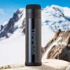 Atlas Water Bottle 900ml Super Thermal Bottle Camping Outdoor Disaster Prevention Goods Stainless Steel Bottle Mountain Climbing Ten Peaks Hot Water
