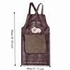 Cartoon Chef Cooking Apron Detachable Hand Wipe Catering Work Clothes  Professional Chef
