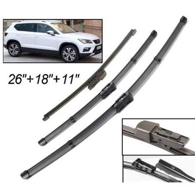 Для Volkswagen Seat Ateca 2016-2020 26 + 18 + 11 Передние и задние дворники Дворники