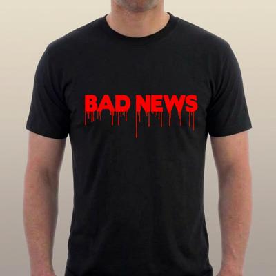 Футболка BAD NEWS Четыре всадника Апокалипсиса Рок Музыка Комикс СилиТиз