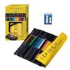 Tombow Colored Pencils 24 Colors In Roll Case and Compact Comes with Mini Pencil Sharpener (Light Storage) MJ-CRNQ24CQAAZ