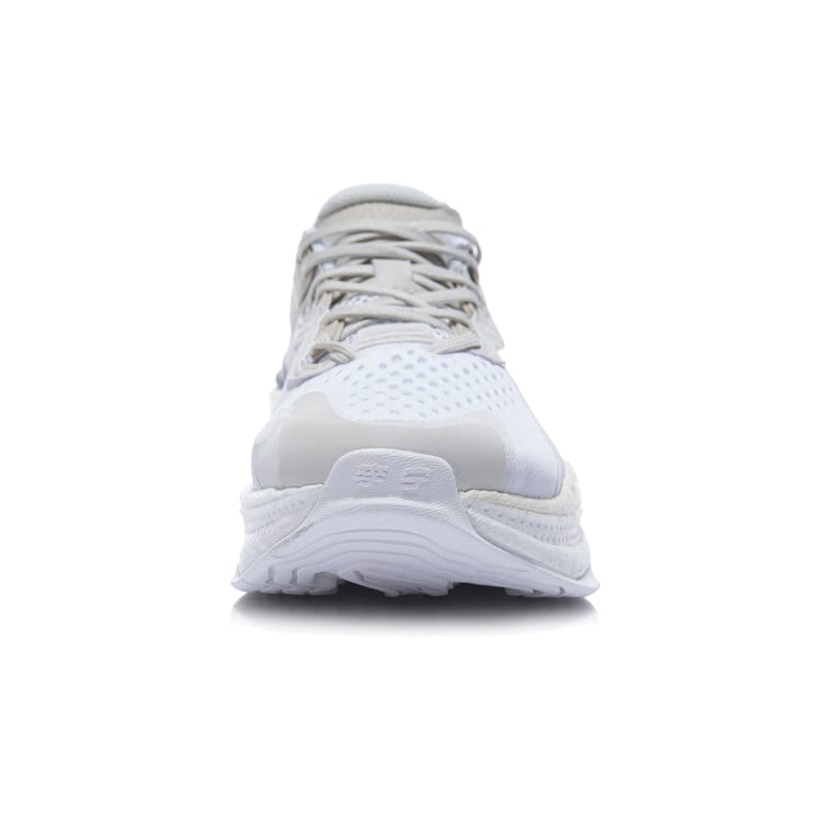 Li Ning Exceed 5 Нескользящие, Износостойкие, Легкие Низкие Беговые Кроссовки Женские Белые AGLR046-2
