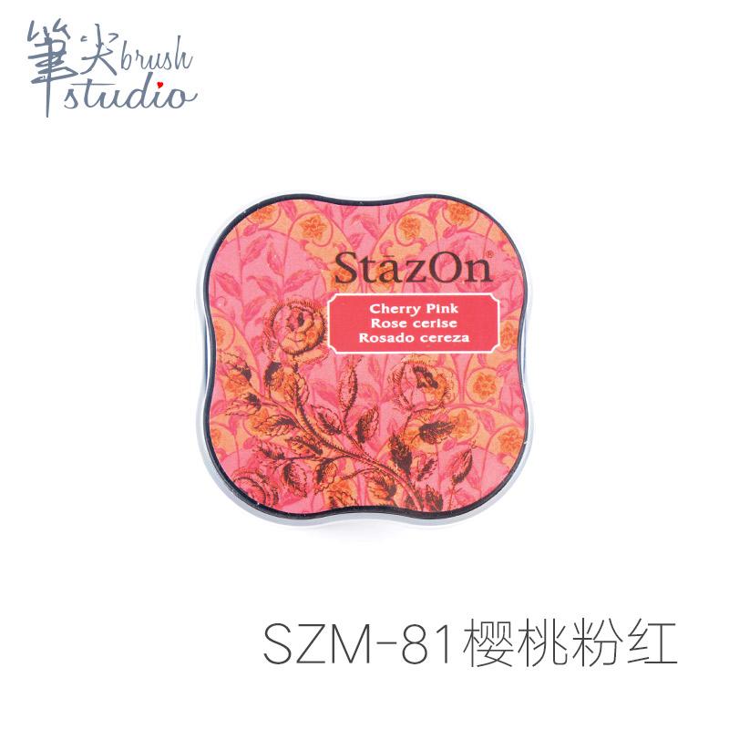 1PcTSUKINEKO Inkpads Stazon Mini Fast Dry Oil Based Ink Pad Metal Leather Glass Multi-purpose Pad