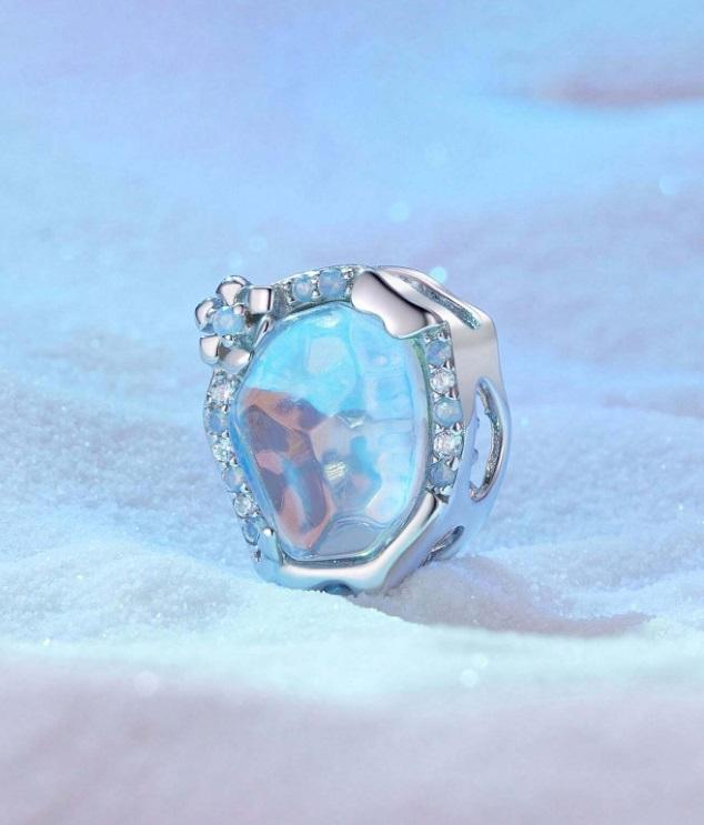 Charms Do Pandora Zawieszka Charms Topniejący Lód Śnieżynka Srebro 925 Charmsy Trusky