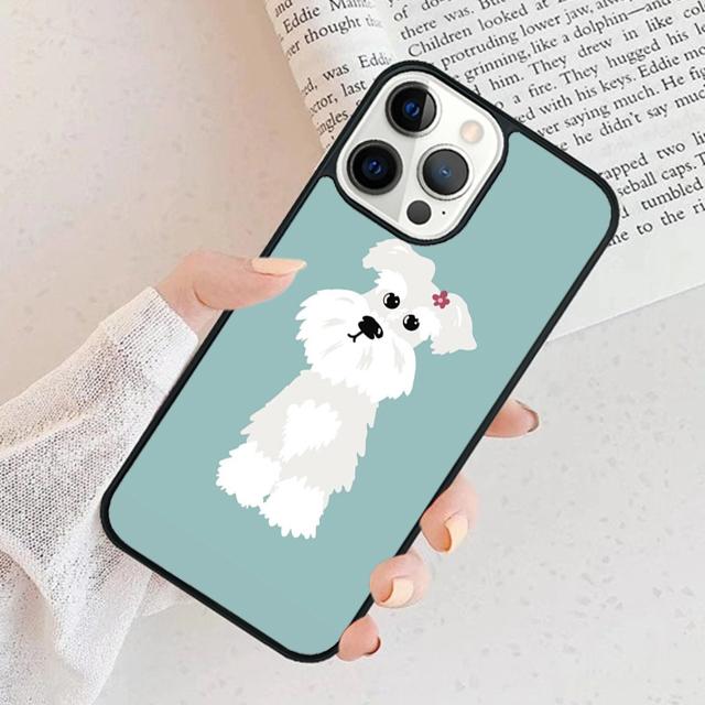 Мультяшная собака Шнауцер Чехол для телефона Для iPhone 17 Air 15 16 11 13 14 Pro Max 12 Plus Max Fundas