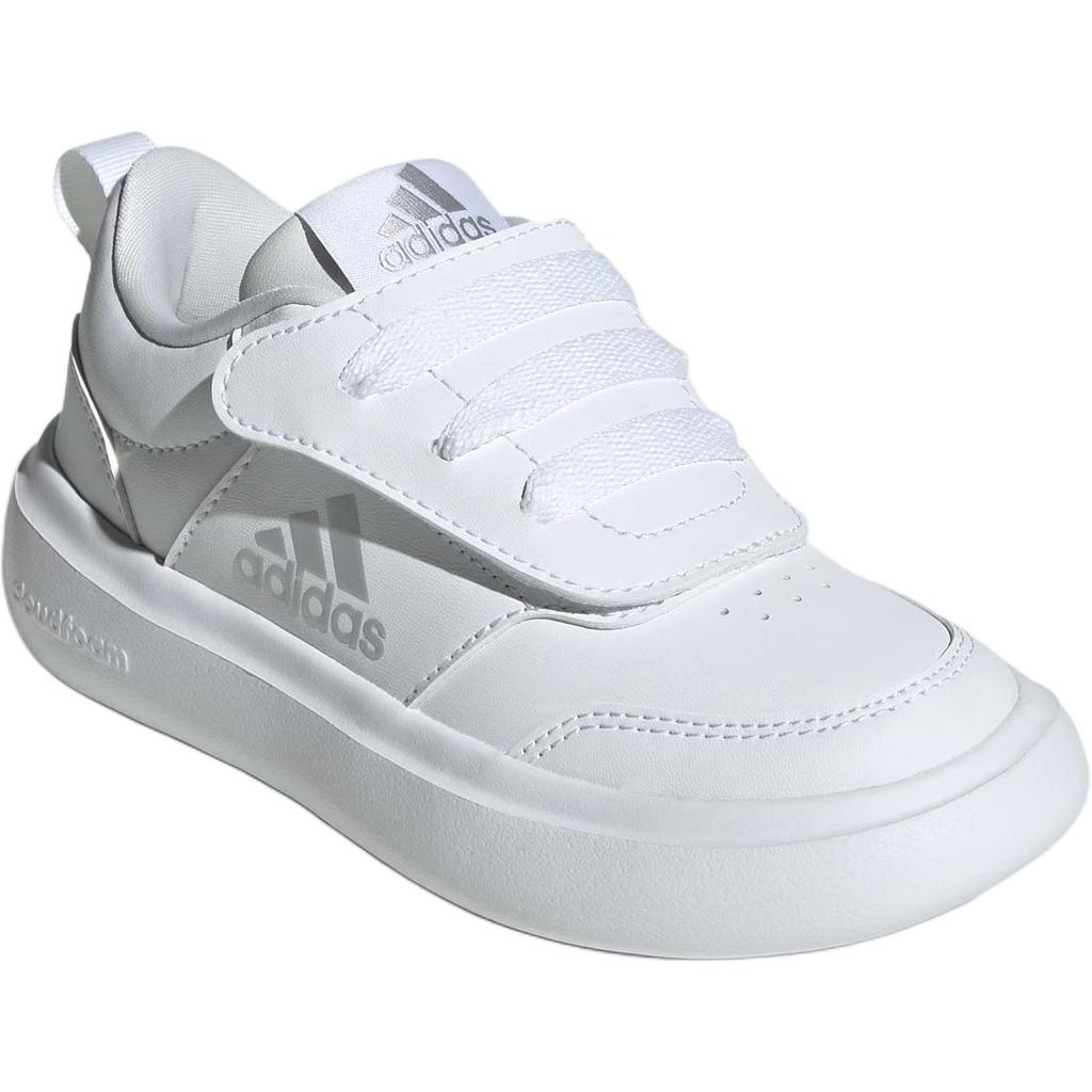 Adidas Park St Synthetic Leather Ac Comfortable Versatile Durable Low Top Kids Casual Shoes Kids Casual Shoes White JR2134