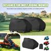 Riding Mower Cover, 54in Lawnmower Covers For Outdoor, 210D Polyester Oxford Mower Cover Heavy Duty, Riding Tractor Cover