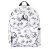 New Fabric Backpack Trumpets Unisex White JD2533027TD-004