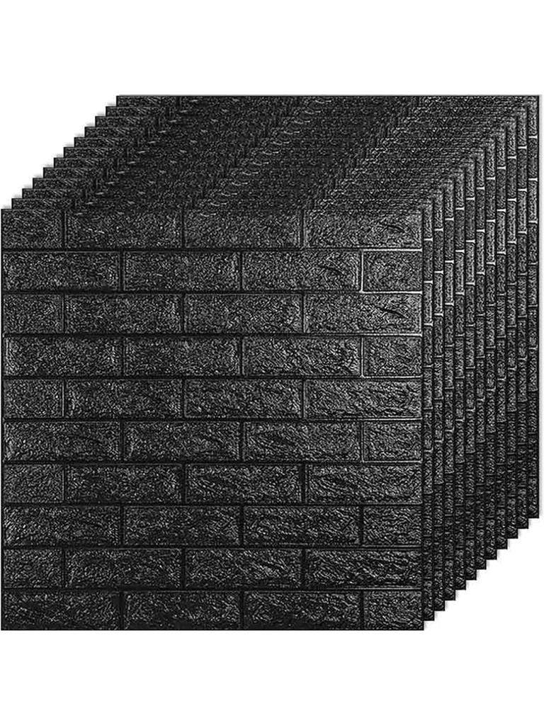 10 шт. 3D стеновые панели самоклеящиеся обои наклейка с самоклеящейся водонепроницаемой пеной для декора внутренних стен ванной комнаты дома