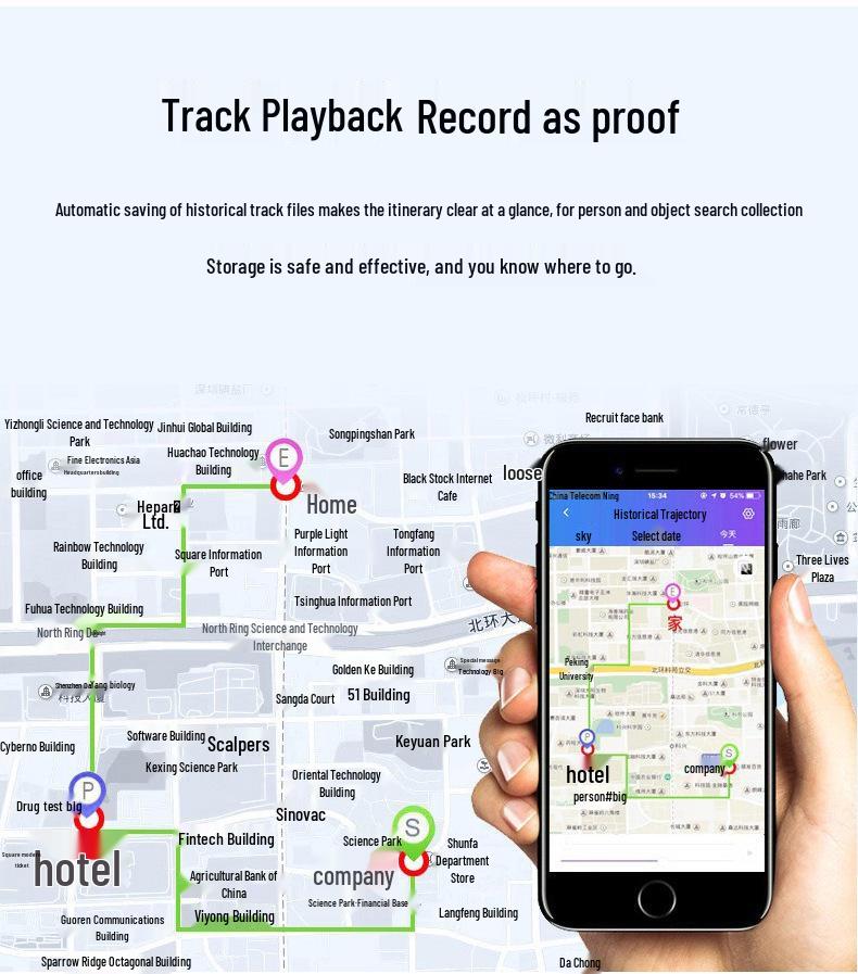 GPS-трекер GF07: Устройство от потери для автомобиля, пожилых людей и детей с сильным магнитом